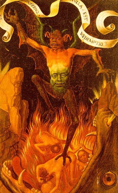 Hans Memling Hell France oil painting art